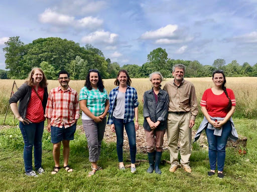 group shot farm visit