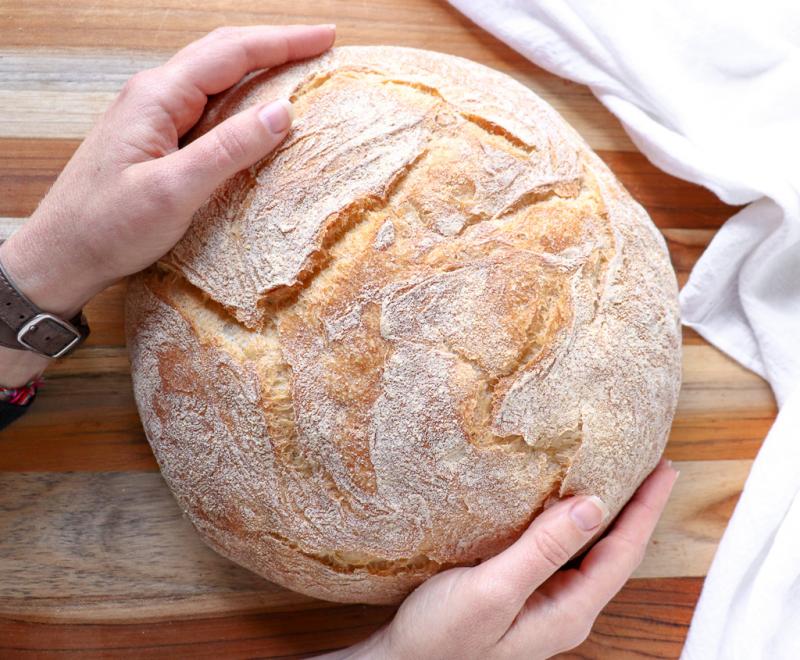 loaf of paesano bread
